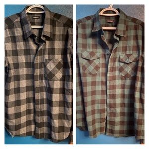 NEW 2 for 1 flannels